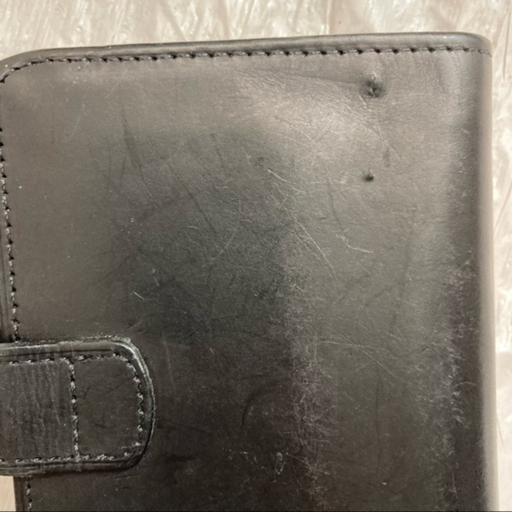 Coach vintage black glovetan leather wallet - Picture 7 of 12
